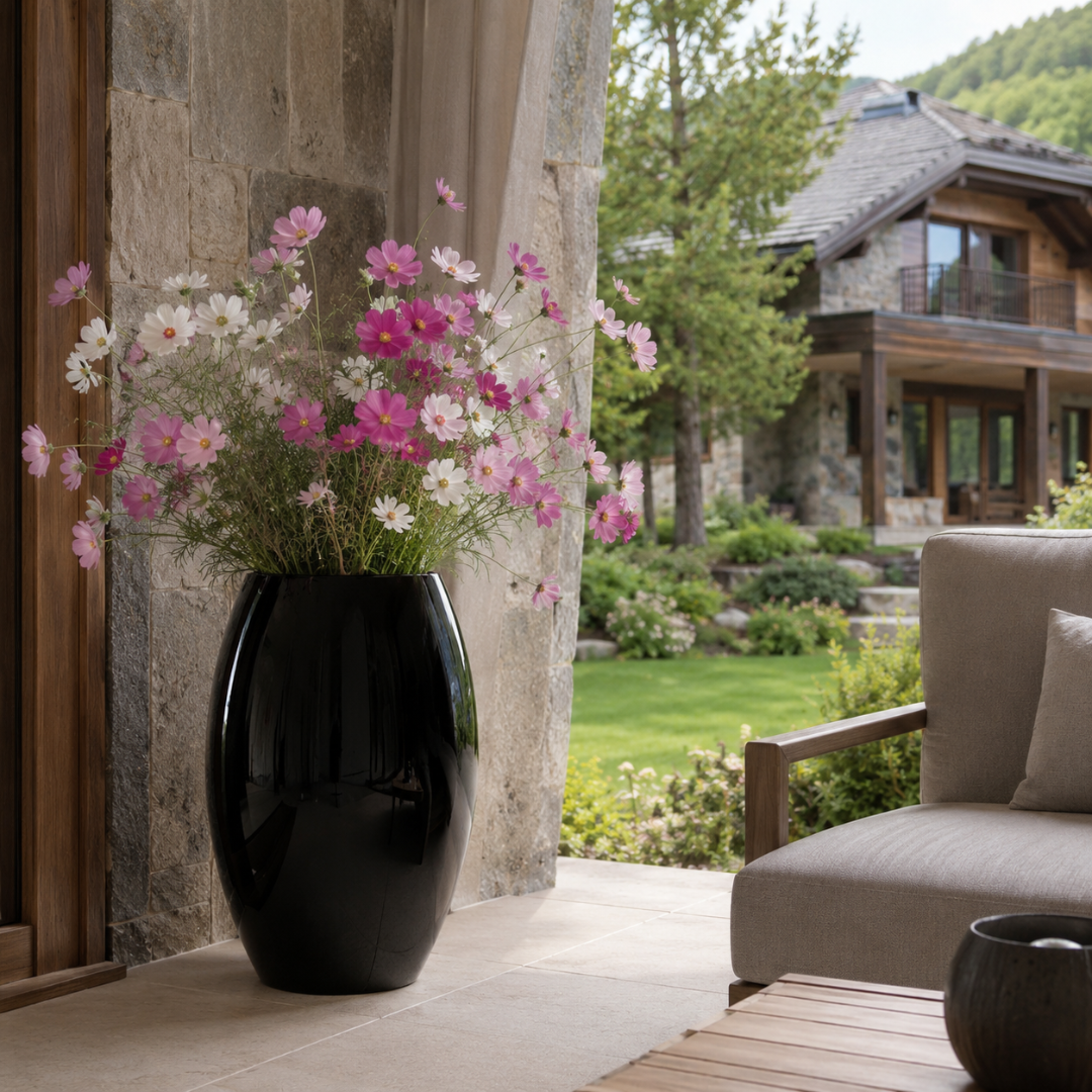 Grand vase exterieur design