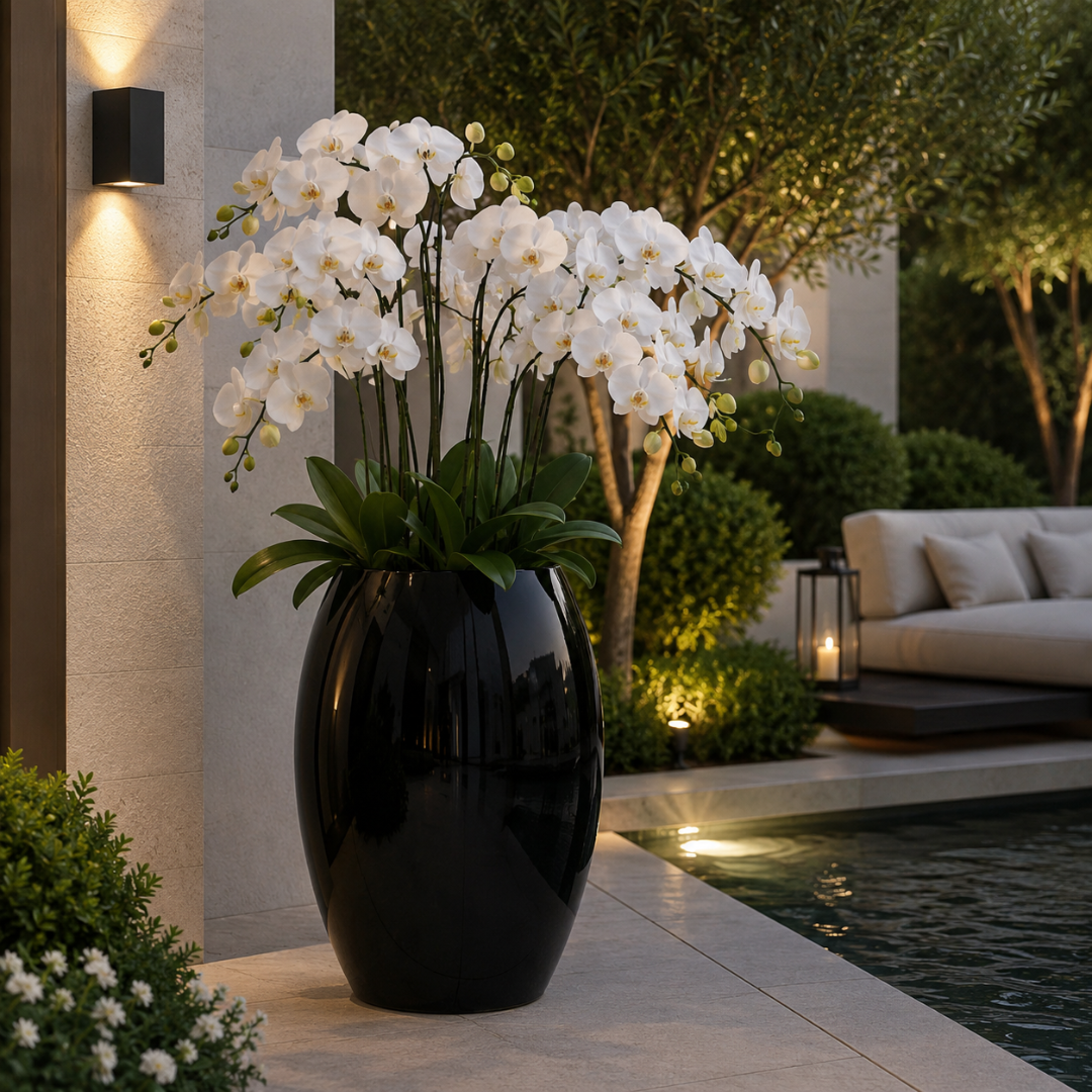 Grand vase exterieur design