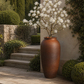 Grand vase extérieur terre cuite
