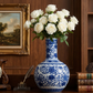 Grand vase oriental