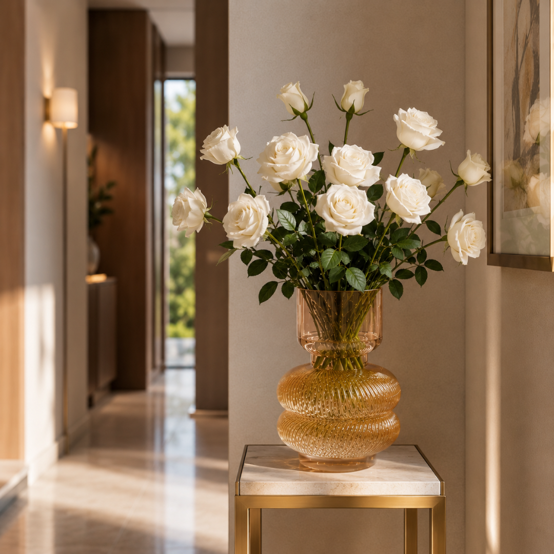 Vase ambré