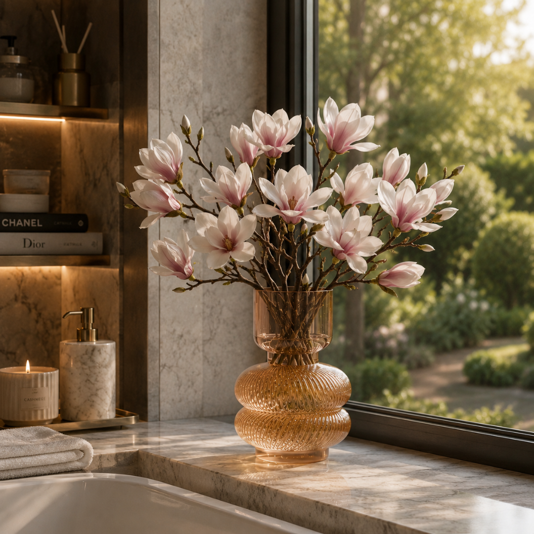 Vase ambré