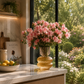 Vase ambré