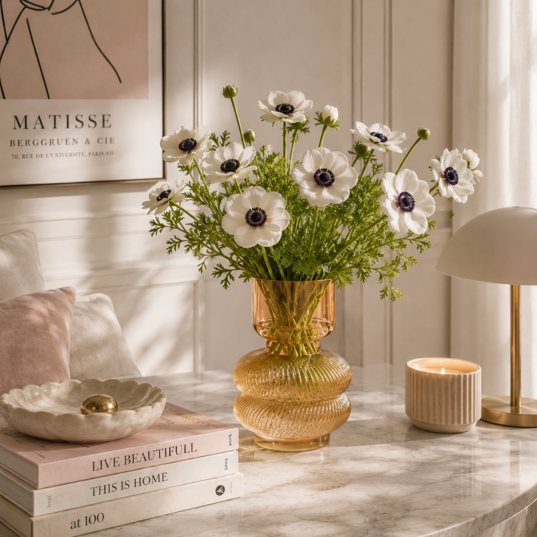 Vase ambré