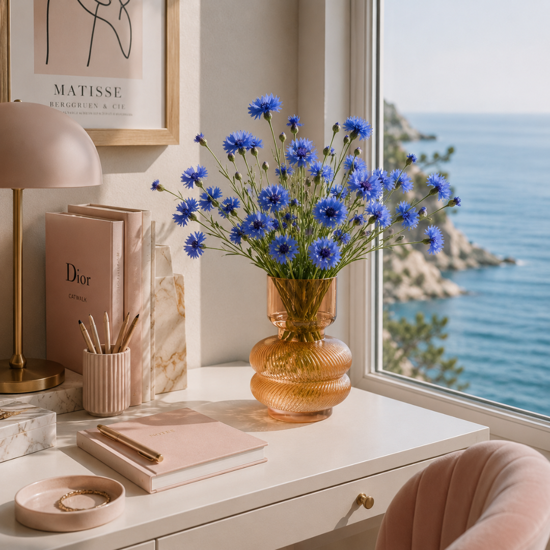 Vase ambré