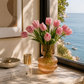 Vase ambré