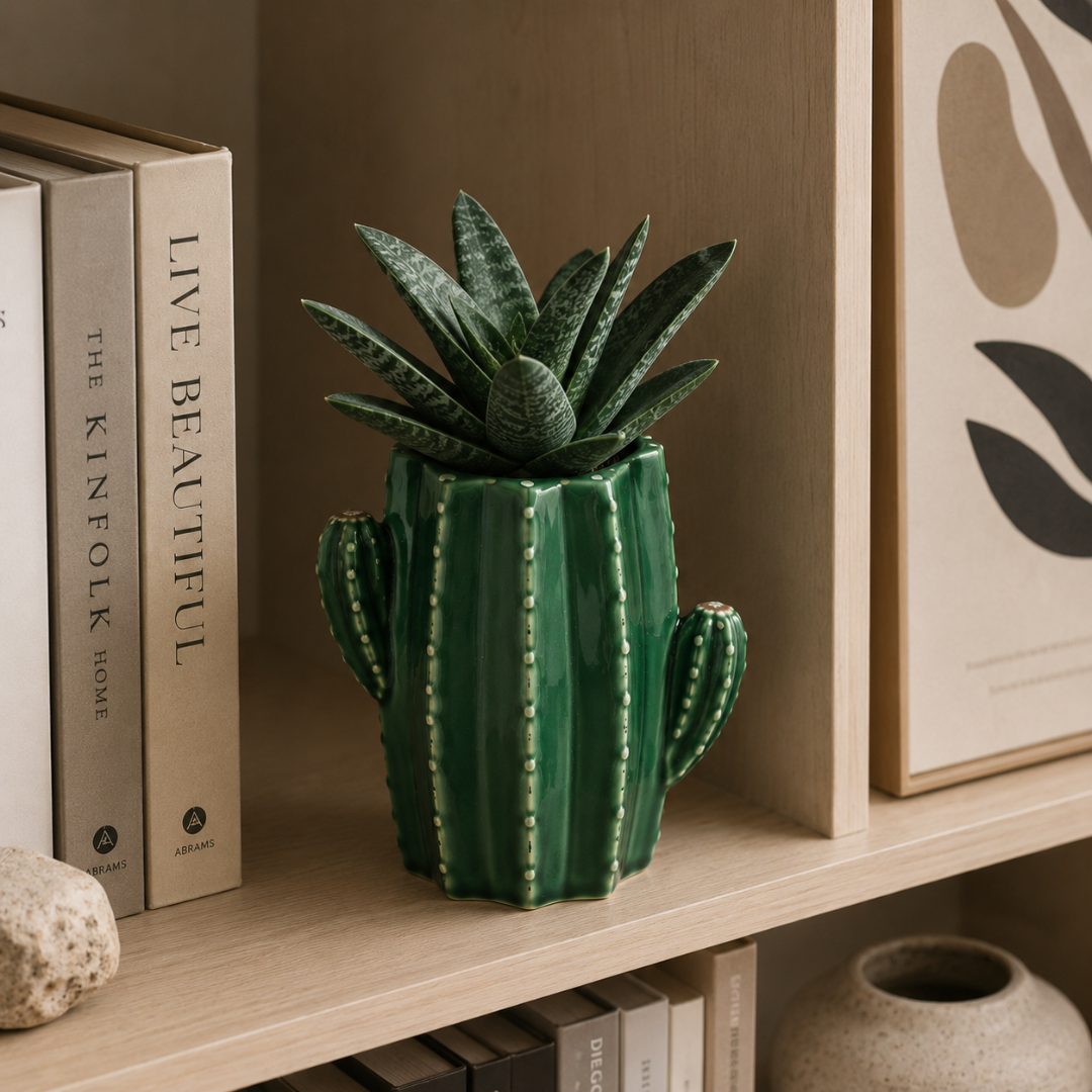 Vase cactus