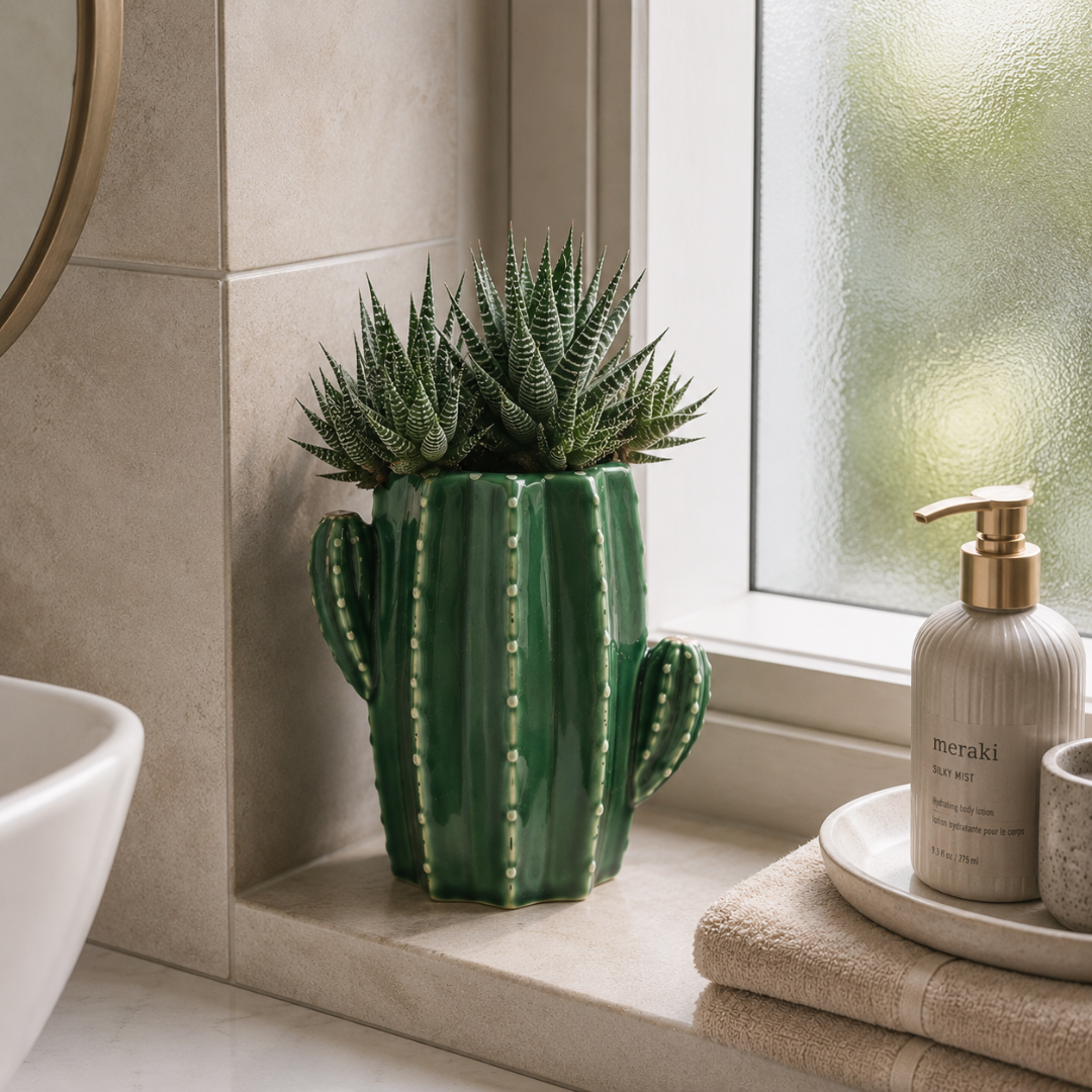 Vase cactus