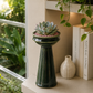 Vase coupe sur pied