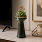Vase coupe sur pied