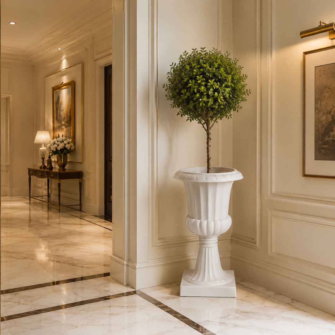 Vase medicis en plastique