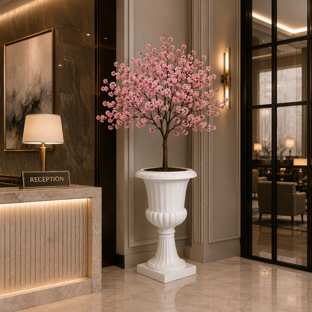 Vase medicis en plastique