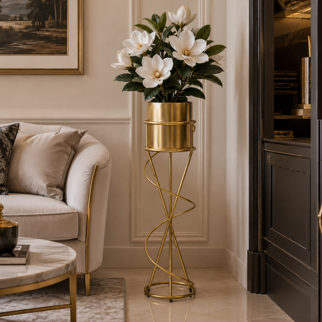 Support plante interieur moderne
