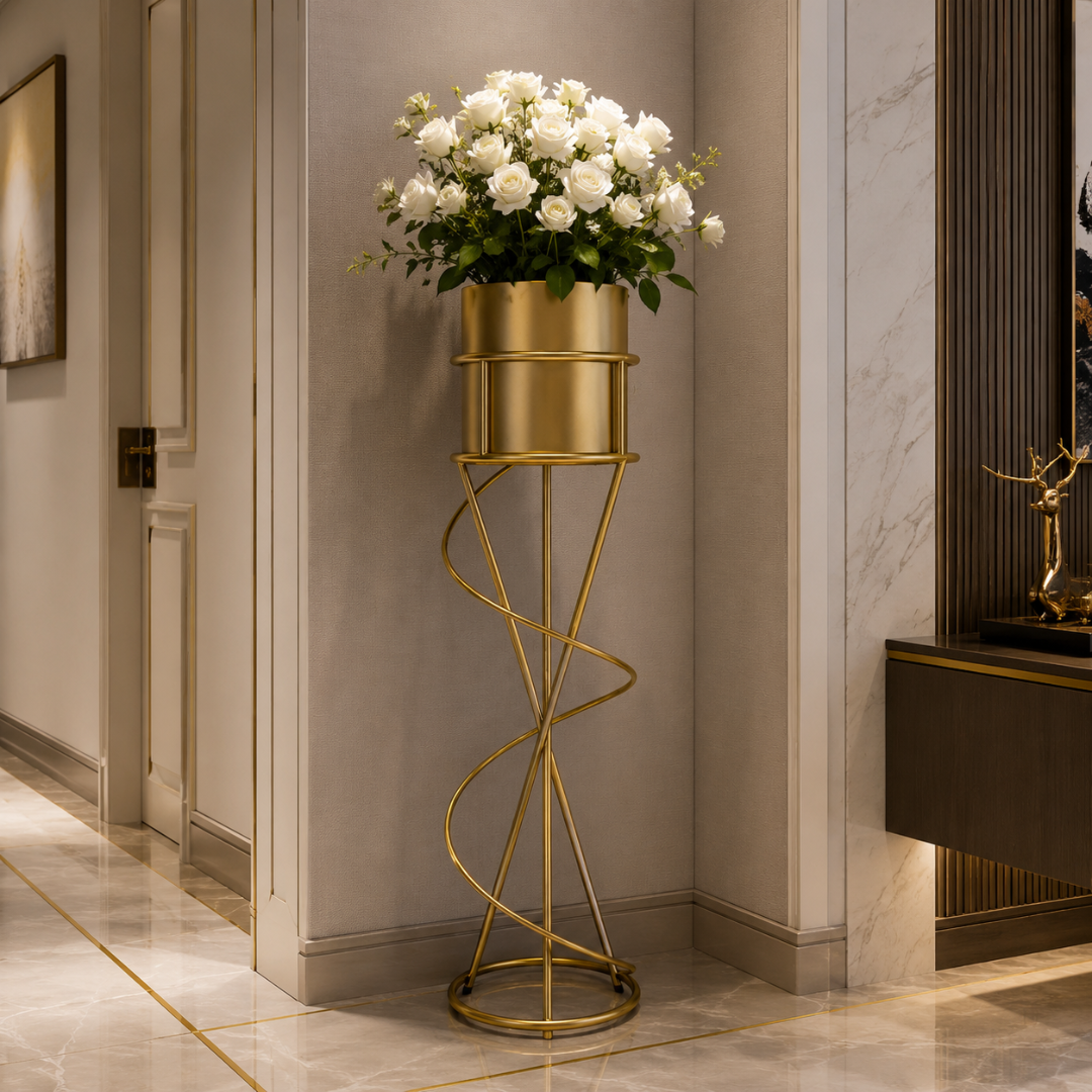 Support plante interieur moderne