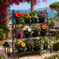 Support pour jardinière métal balcon