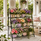 Support pour jardinière métal balcon