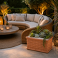 Petite jardinière rectangulaire