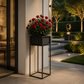 Jardinière haute et étroite
