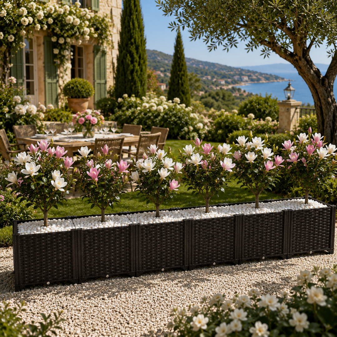 Bac à fleurs extérieur grande taille pas cher