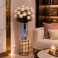 Grand vase aluminium