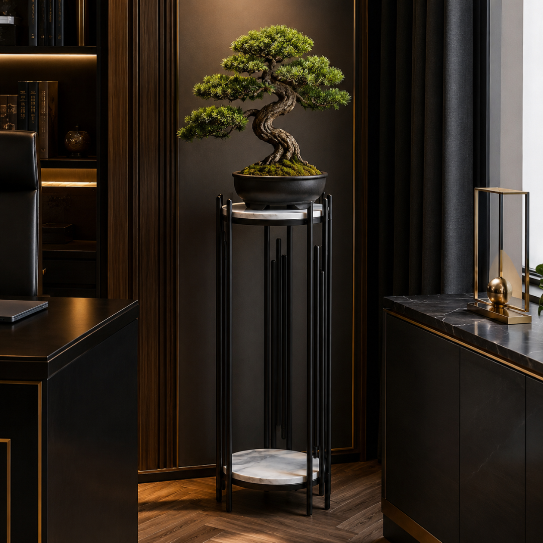 Colonne décorative pour plantes
