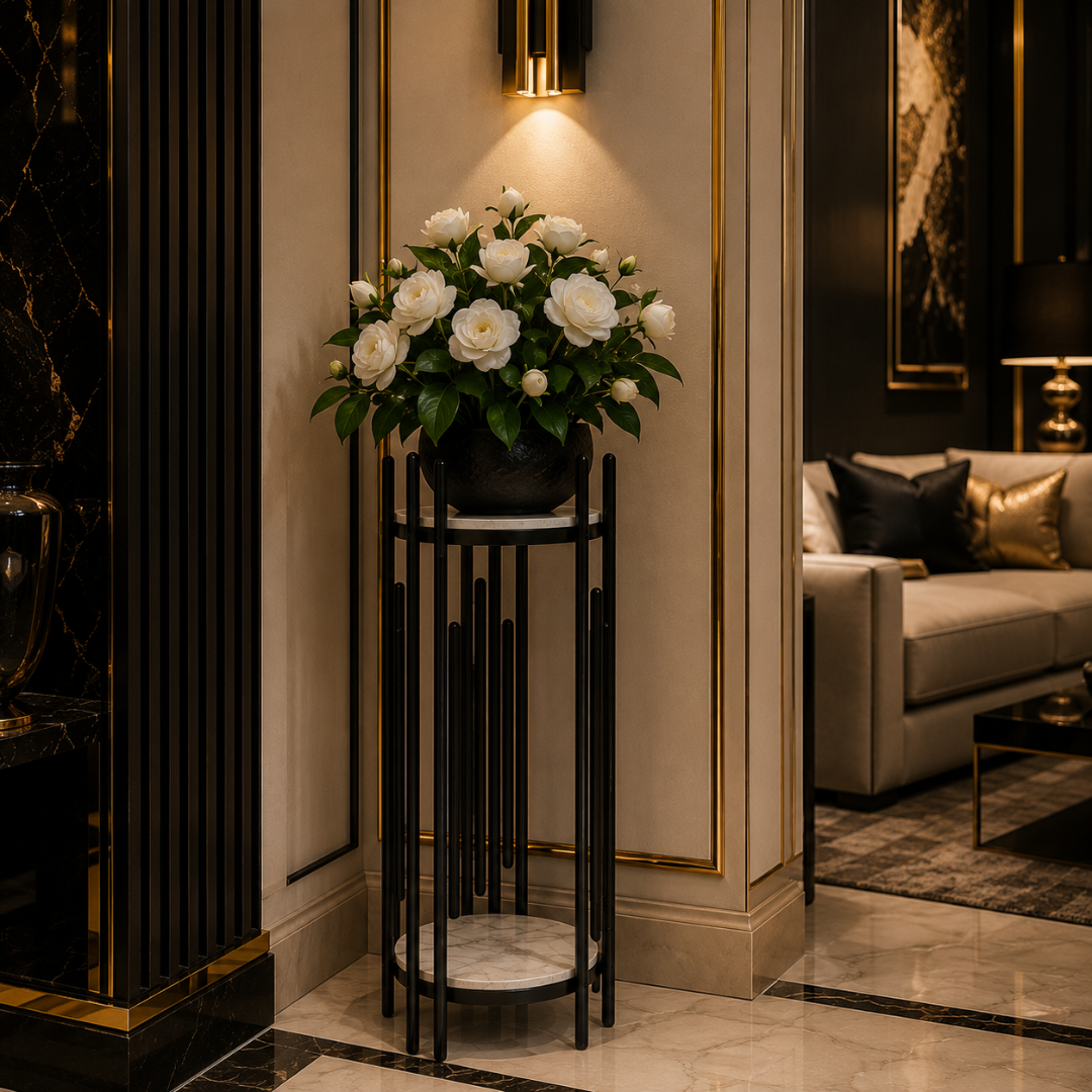 Colonne décorative pour plantes
