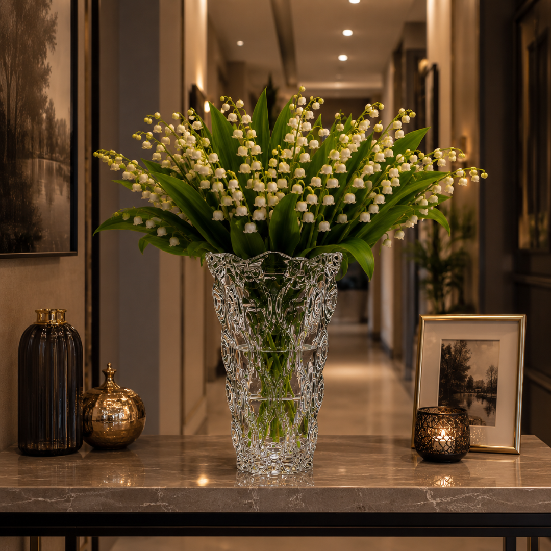 Vase cristal vintage