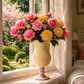 Vase sur pied design