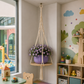 Suspension en corde pour plante