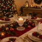 Centre de table noël avec bougie