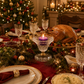 Centre de table noël avec bougie