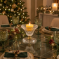 Centre de table noël avec bougie