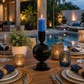 Centre de table bougies
