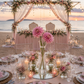 Centre de table pour mariage champetre