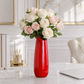 Grand vase rouge design