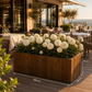 Bac à fleur terrasse
