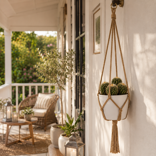 Suspension murale plante