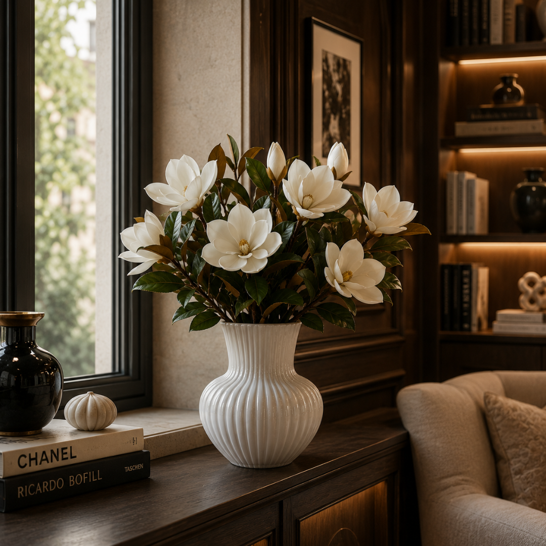 Vase porcelaine blanche