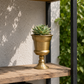 Petit vase medicis en fonte