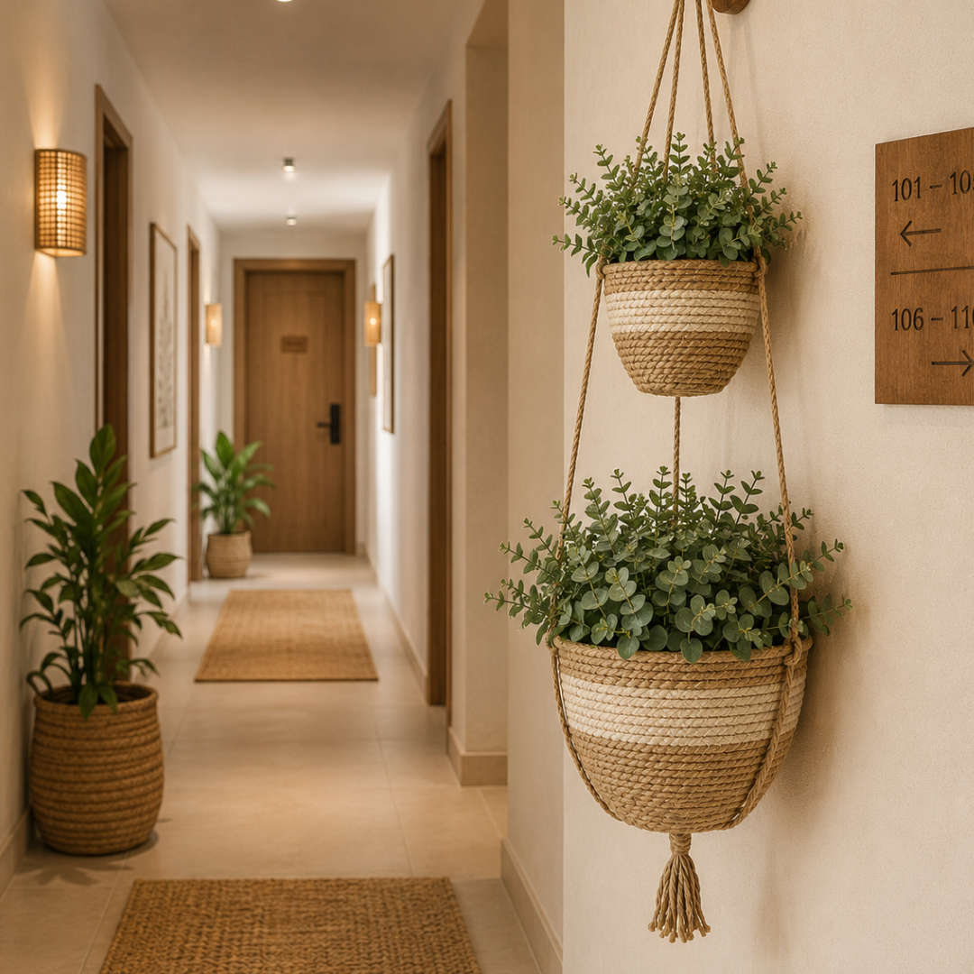 Suspension interieur plante