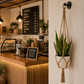 Suspension murale plante