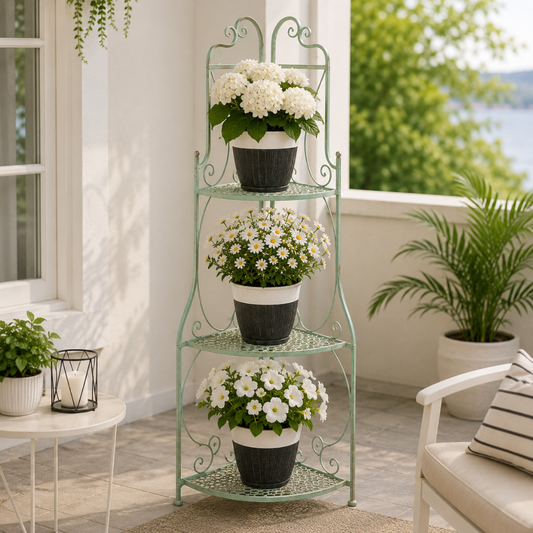 Colonne pour plante extérieur