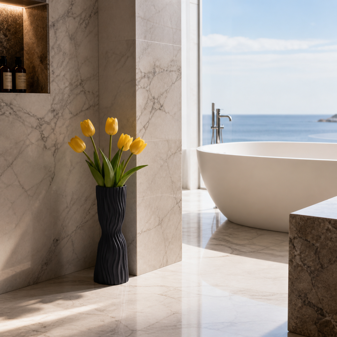 Grand vase noir design