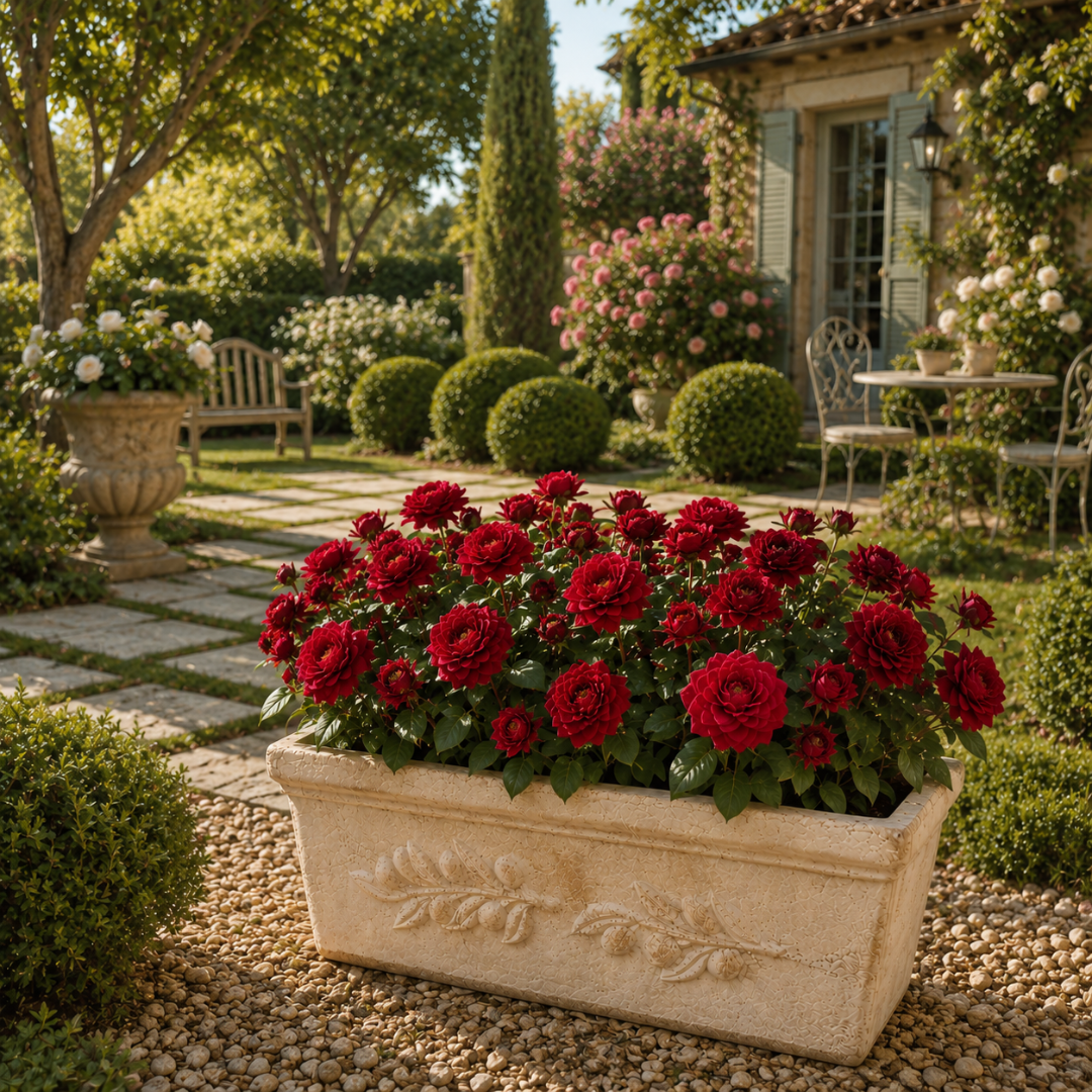 Jardinière terre cuite 50 cm