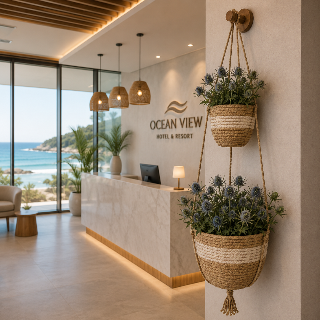 Suspension interieur plante