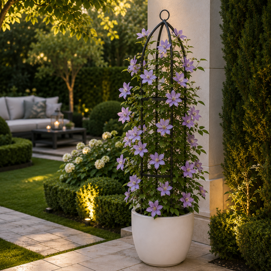 Colonne pour plante grimpante
