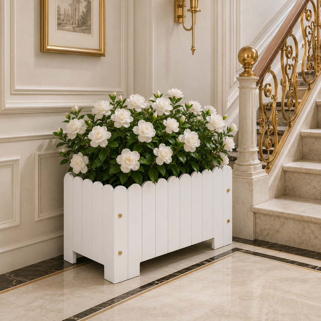 Bac à fleurs intérieur moderne