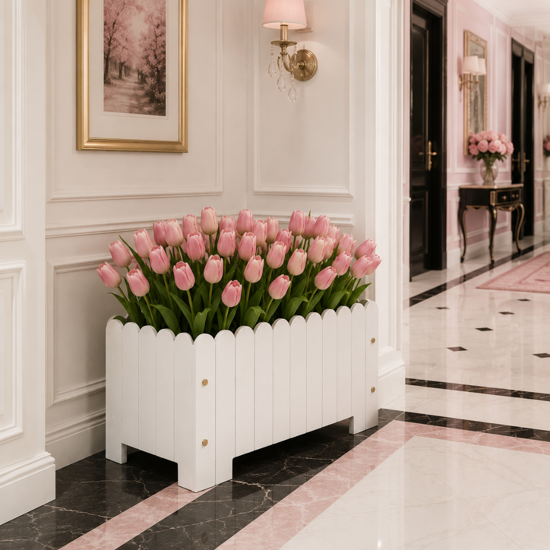 Bac à fleurs intérieur moderne