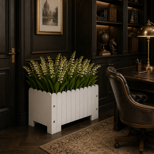Bac à fleurs intérieur moderne
