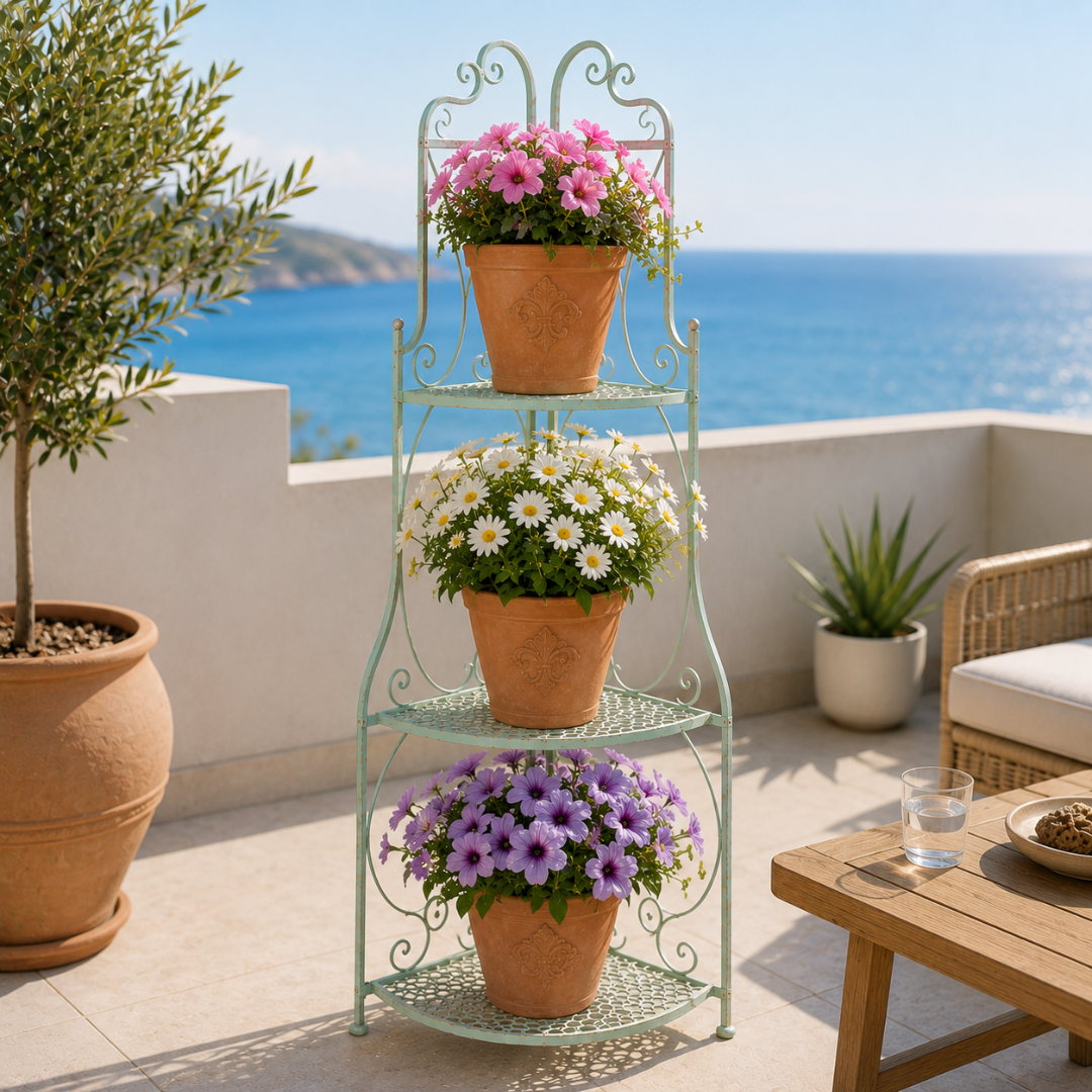 Colonne pour plante extérieur